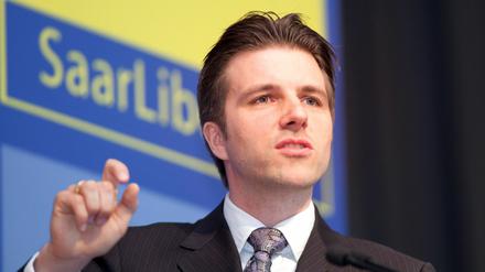 Der Landesvorsitzende der Saar-FDP und Minister für Wirtschaft und Wissenschaft, Christoph Hartmann.