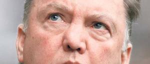 Am Wochenende platze Louis van Gaal der Kragen.