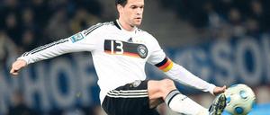 Die letzten Verbliebenen. Mit Michael Ballack (Foto), Toni Kroos und René Adler zählen aktuell nur drei Spieler aus der ehemaligen DDR zum Kreis der Nationalelf. 