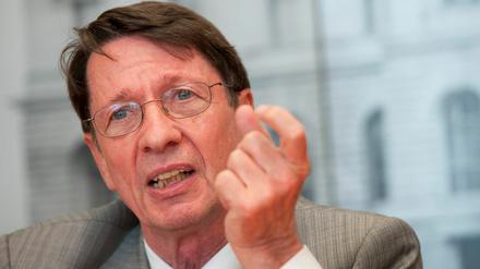 Innensenator Ehrhart Körting.
