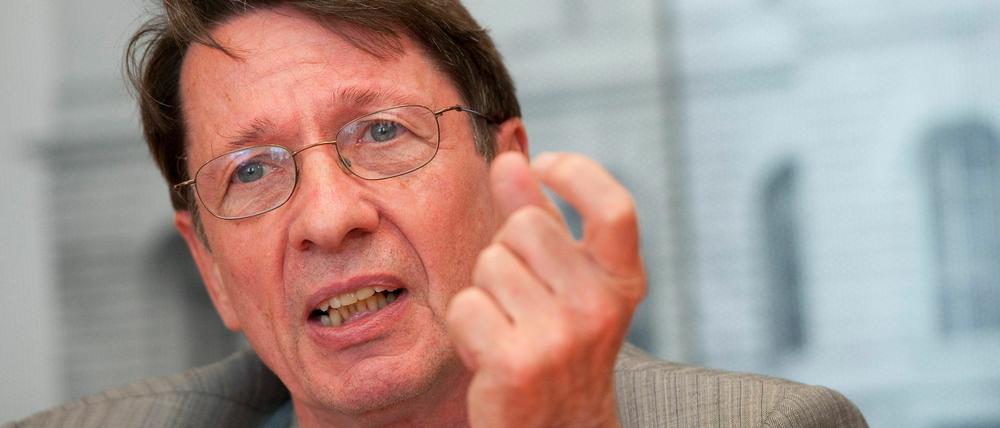 Innensenator Ehrhart Körting.