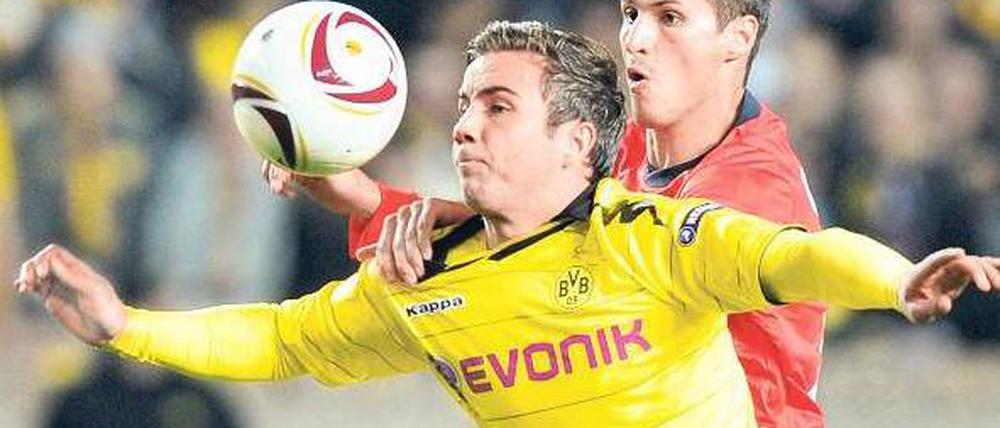 Der Aufsteiger. Mario Götze ist bisher die Entdeckung dieser Saison. Foto: Reuters