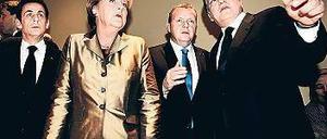 Uneinig. Staatslenker und EU-Kommissionspräsident im Dezember 2009.