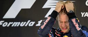 „Ich kann noch nicht glauben, dass dies passiert ist“, sagte Sebastian Vettel.