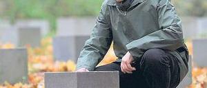 Nicht vergessen. Sprenger auf dem Hedwig -Friedhof in Hohenschönhausen. Foto: Zinken