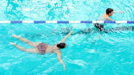 Schwimmbad.
