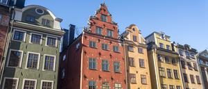 Selbst in Stockholms Stadtmitte sind Wohnungen günstig geblieben.