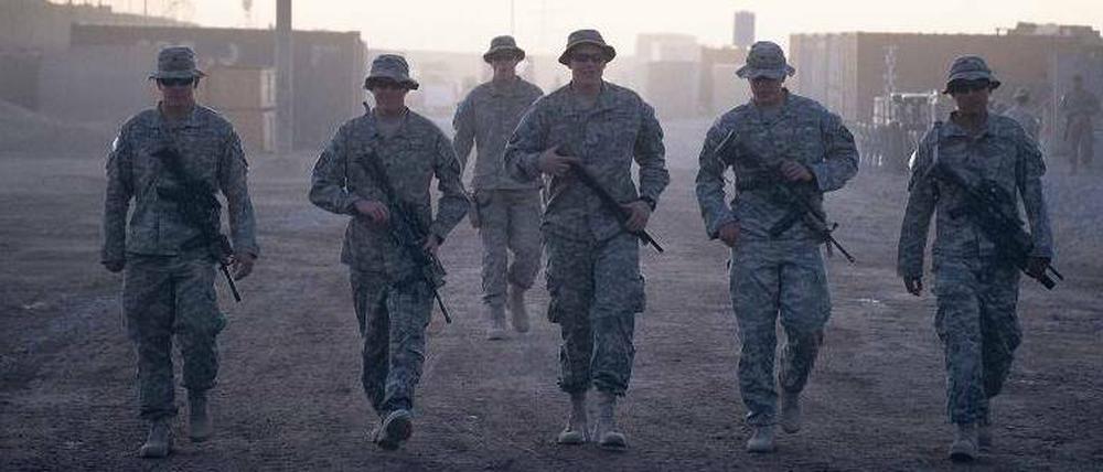 Bedeutende Herausforderung: Die Diskussion über einen Abzug befördere den Glauben der Afghanen, ein Sieg der Taliban sei unausweichlich, heißt es in einem Pentagon-Bericht.
