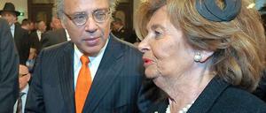 Die scheidende Präsidentin und der designierte Präsident: Charlotte Knobloch und Dieter Graumann.