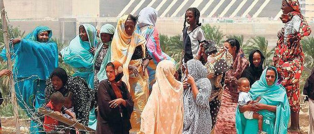 Jung und Alt. Noch heute leben Nubier im Sudan und im Süden Ägyptens. Foto: dpa