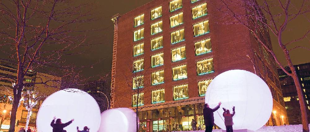 Zum High Lights Festival vom 17. bis zum 27. Februar wird Montréal mit zahlreichen Events zur schillernden Kulturmetropole. Foto: laif