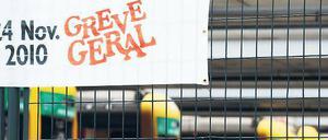 Generalstreik. Am Mittwoch stand in Portugal fast das ganze öffentliche Leben still. Auch in vielen Fabriken wurde nicht gearbeitet.