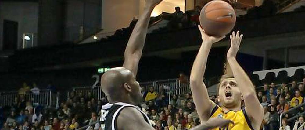 Marko Marinovic war mit 14 Punkten zusammen mit Julius Jenkins Albas Topscorer gegen Caserta.