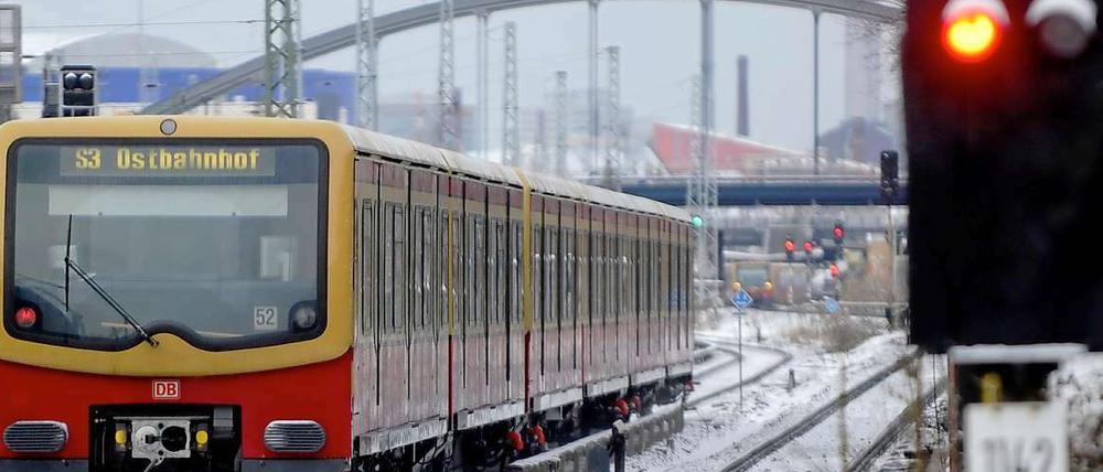 Abmahnung für die S-Bahn.