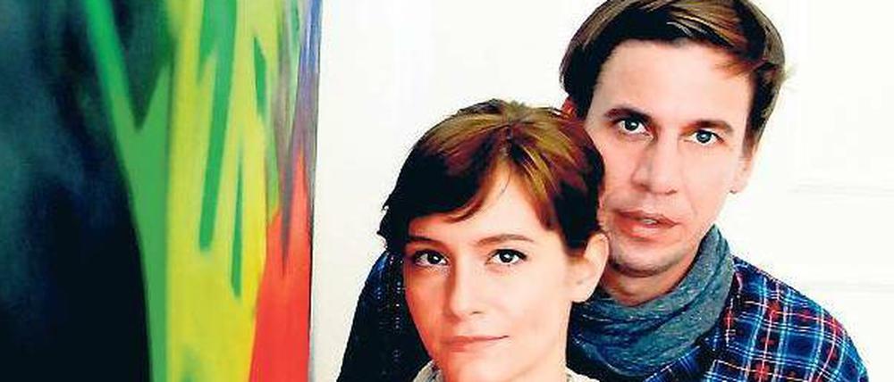 Hier funkt’s. Peony und Koletzki stellen ihr Album „Lovestoned“ in Berlin vor.