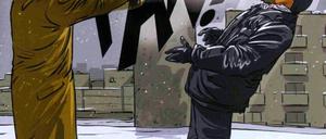 Nur ein Job: Der Killer bei der Arbeit.