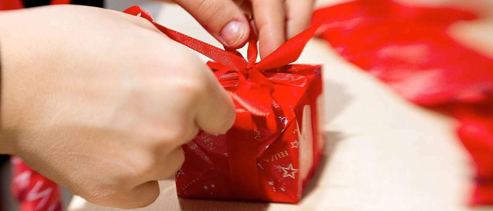 Mehr für andere tun - nicht nur mit Geschenken und nicht nur zu Weihnachten.