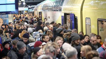 Schon an Weihnachten gab es Probleme in Hamburg am Hauptbahnhof.