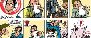 Pointiert: Eine Seite aus dem jetzt erschienenen Sammelbändchen „Ingo der integrale Ingenieur“.