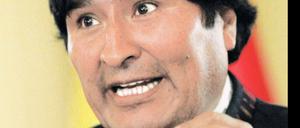 Evo Morales.
