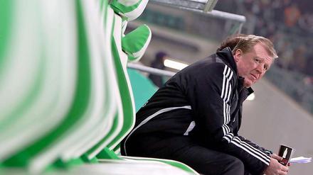 Der einsame Wolf: Steve McClaren sieht in Wolfsburg harten Zeiten entgegen.
