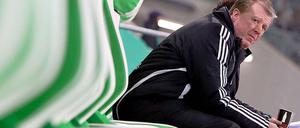 Der einsame Wolf: Steve McClaren sieht in Wolfsburg harten Zeiten entgegen.