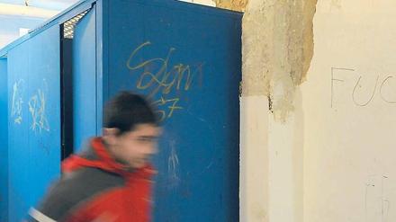 Steuerangelegenheit. Mit mehr Steuereinnahmen könnten die Kommunen viele marode öffentliche Einrichtungen – hier eine Schule in Darmstadt – sanieren. 