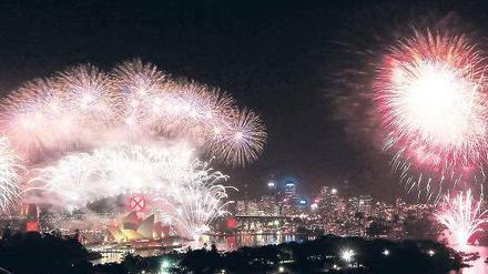 Das Silvesterfeuerwerk in Sydney soll das teuerste der Welt gewesen sein.