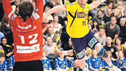 Angriff auf Amerikanisch. Markus Richwien spielt mit der Bundesliga-Auswahl beim Big-Apple-Turnier. Foto: City-Press