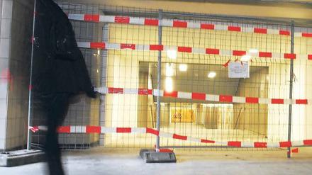 Kein Licht am Ende des Tunnels. Die Öffnung des Durchgangs bleibt ungewiss.
