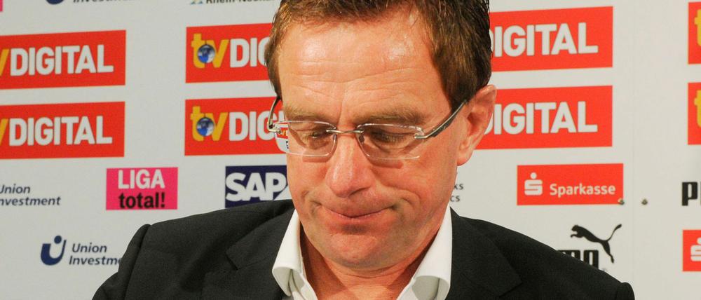 Akte geschlossen. Ralf Rangnick hat Hoffenheim von der Regional- in die Bundesliga geführt. Jetzt musste er feststellen, dass der Klub und er nicht mehr zusammenpassen.