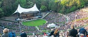 Wie jedes Jahr werden die Sommerkonzerte in der Waldbühne wieder zahlreiche Besucher locken. 