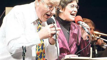Manfred Krug und Uschi Brüning.