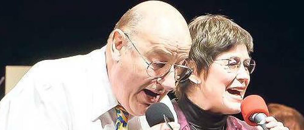 Manfred Krug und Uschi Brüning.