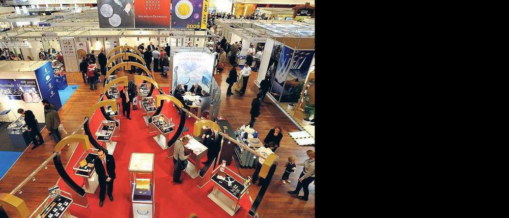 Volle Säle. Zu den meistgebuchten Berliner Tagungsstätten gehört das Estrel Convention Center an der Neuköllner Sonnenallee.