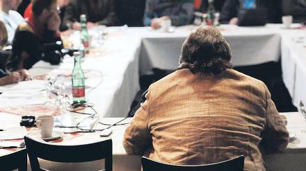 Mann mit Gewicht. Der ehemalige Chef der Berliner Treberhilfe, Harald Ehlert, zieht weiterhin die Fäden in dem Sozialunternehmen.