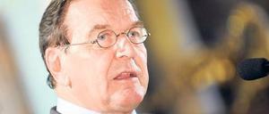 Der Ex-Kanzler soll über "Berlin und die Zukunft Europas sprechen".