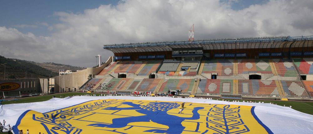 Das Teddy-Kollek-Fußballstadion in Jerusalem.