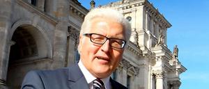 Steinmeier misstraut der Führung der Linken in Sachen Kommunismus.