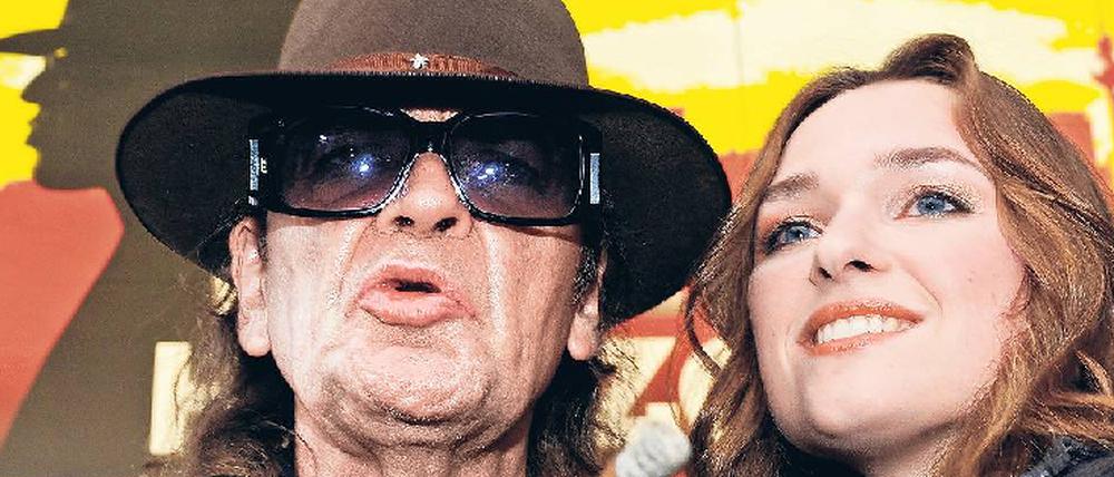 Udo Lindenberg und sein "Mädchen aus Ostberlin", Josephin Busch.