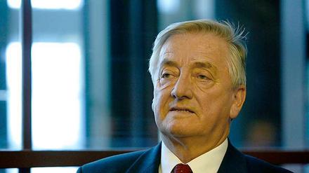 Klaus Landowsky kam strafrechtlich belastet in den Prozess.
