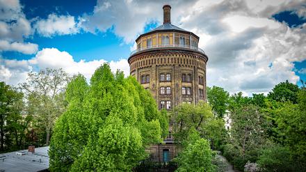 Der Wasserturm in Berlin-Prenzlauer Berg.