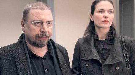 Die Kommissare Erichsen (Armin Rohde) und Brenner (Barbara Auer). Foto: ZDF