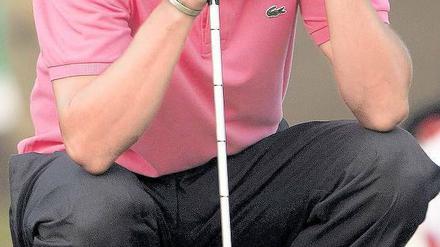 Rangliste im Blick. Martin Kaymer könnte erneut um Rang eins kämpfen. Foto: AFP