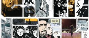 Comics für Anspruchsvolle: Mit dieser Collage aus Bildern der ausgewählten Titel wirbt die Süddeutsche Zeitung für die Edition.