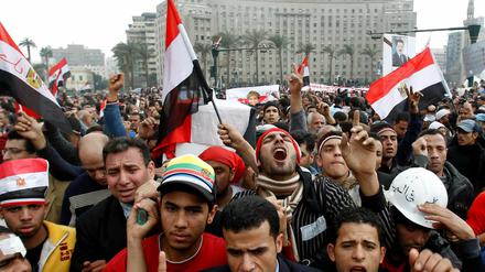 Der Tahrir-Platz in Kairo bleibt das Zentrum der Proteste.