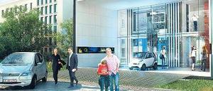 Zuhause auftanken. Ein Pilotprojekt soll Wohnen und Elektromobilität optimal verknüpfen: Das Haus erzeugt den Strom, den das Auto dann tankt. Das Haus wird noch dieses Jahr gebaut.