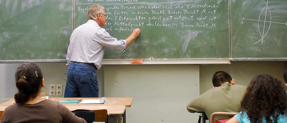 An Berlins Schulen gibt es offenbar genug freie Klassenräume, um dem großen Ansturm gerecht zu werden.