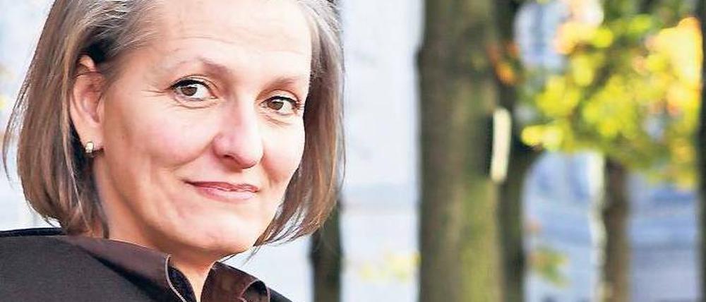 Hinter der Kamera. Angelika Brötzmann aus Mitte dreht die Szenen.
