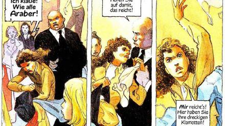 Alltagsbeobachtungen: Eine Szene aus dem Buch.